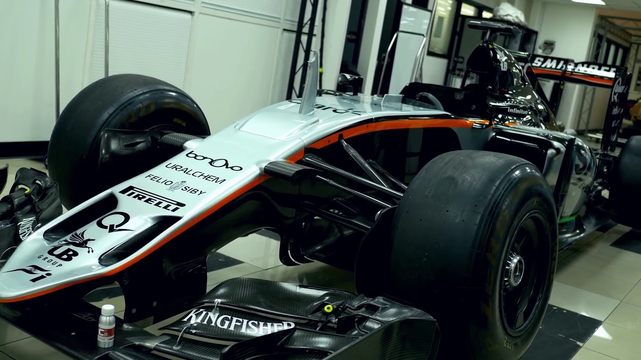 Force India signe un contrat de 3 ans avec Gtechniq